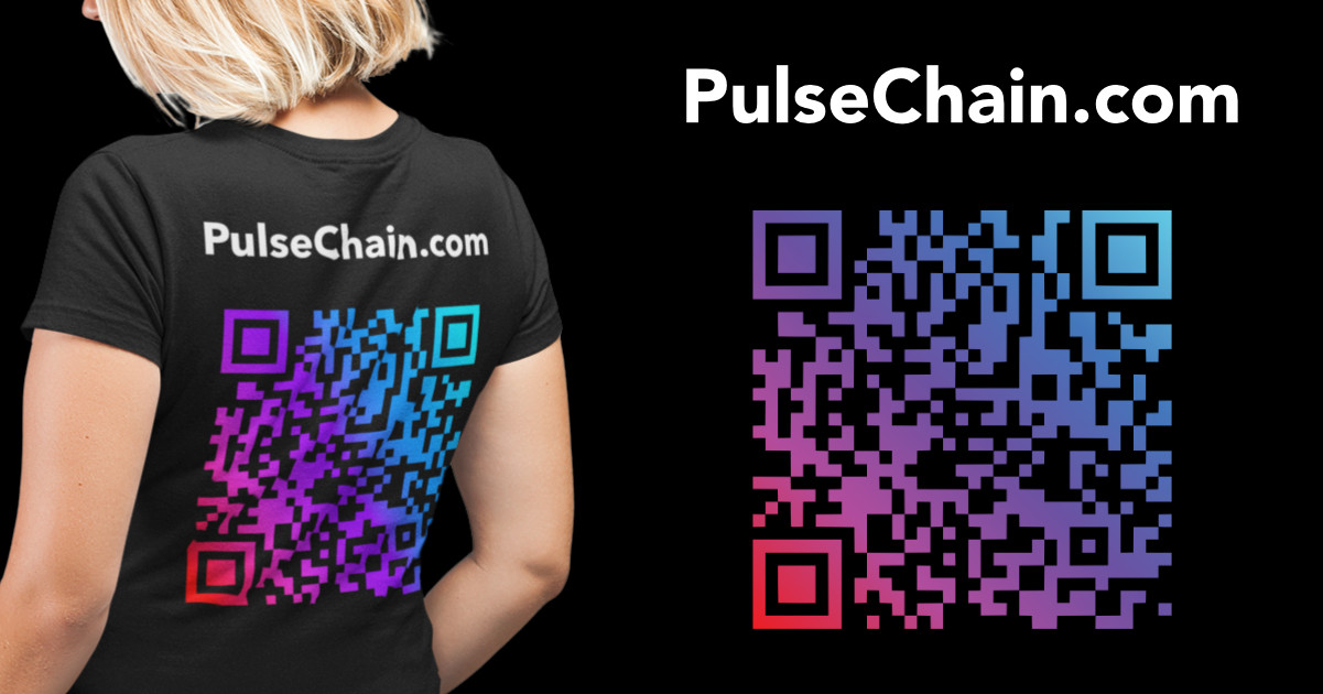PulseChain Marketing T-Shirt Graphics in Action