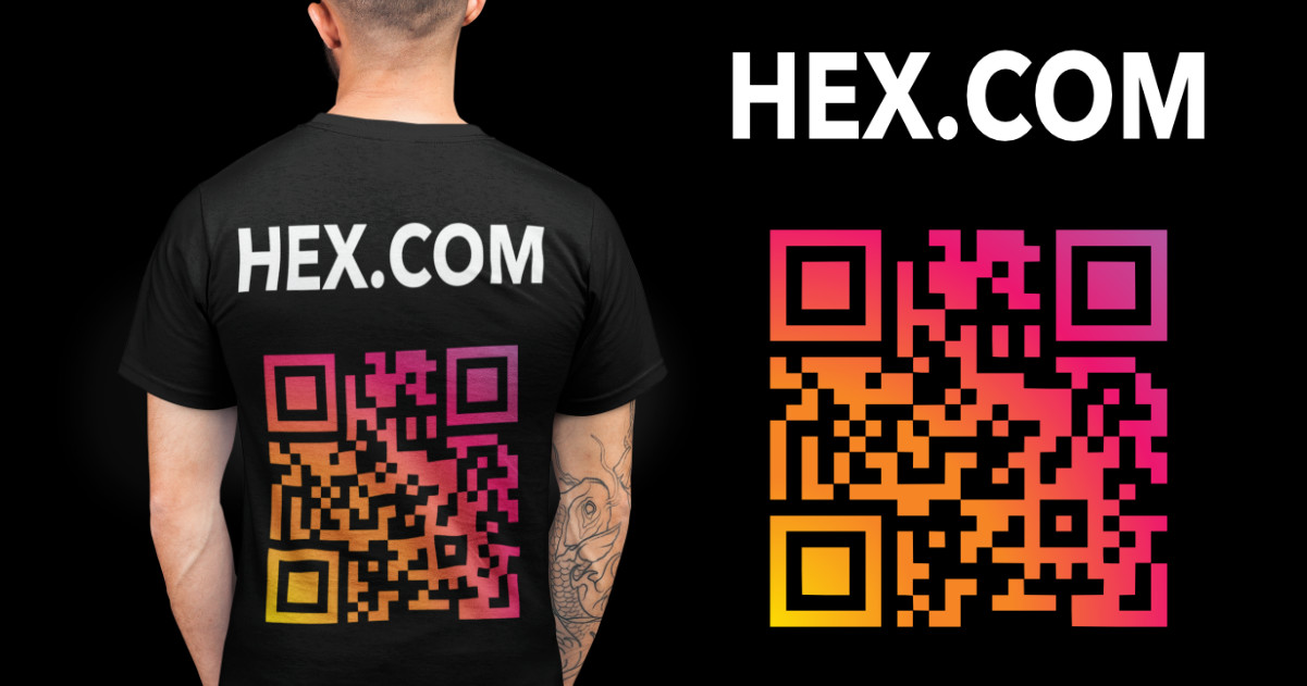 HEX Marketing T-Shirt Graphics in Action
