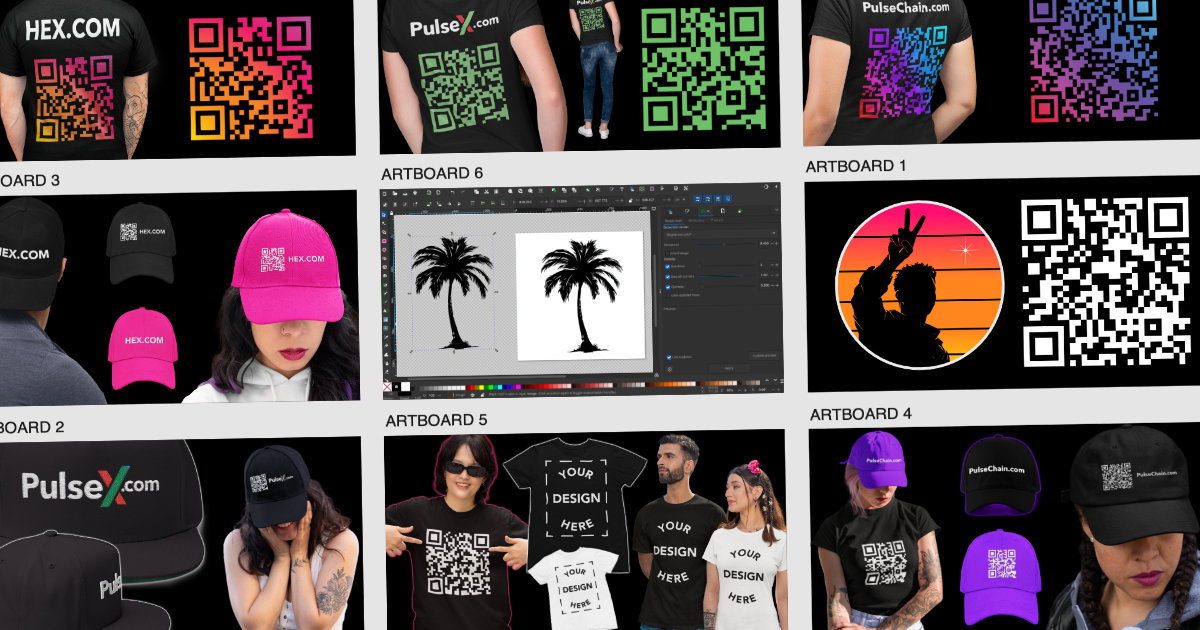 Example of Affinity Designer Artboards